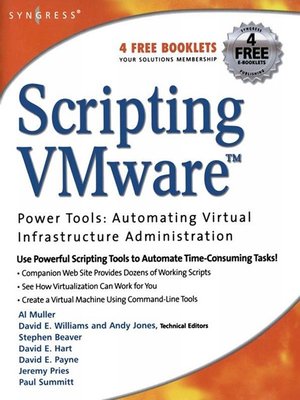 cover image of Scripting VMware Power Tools